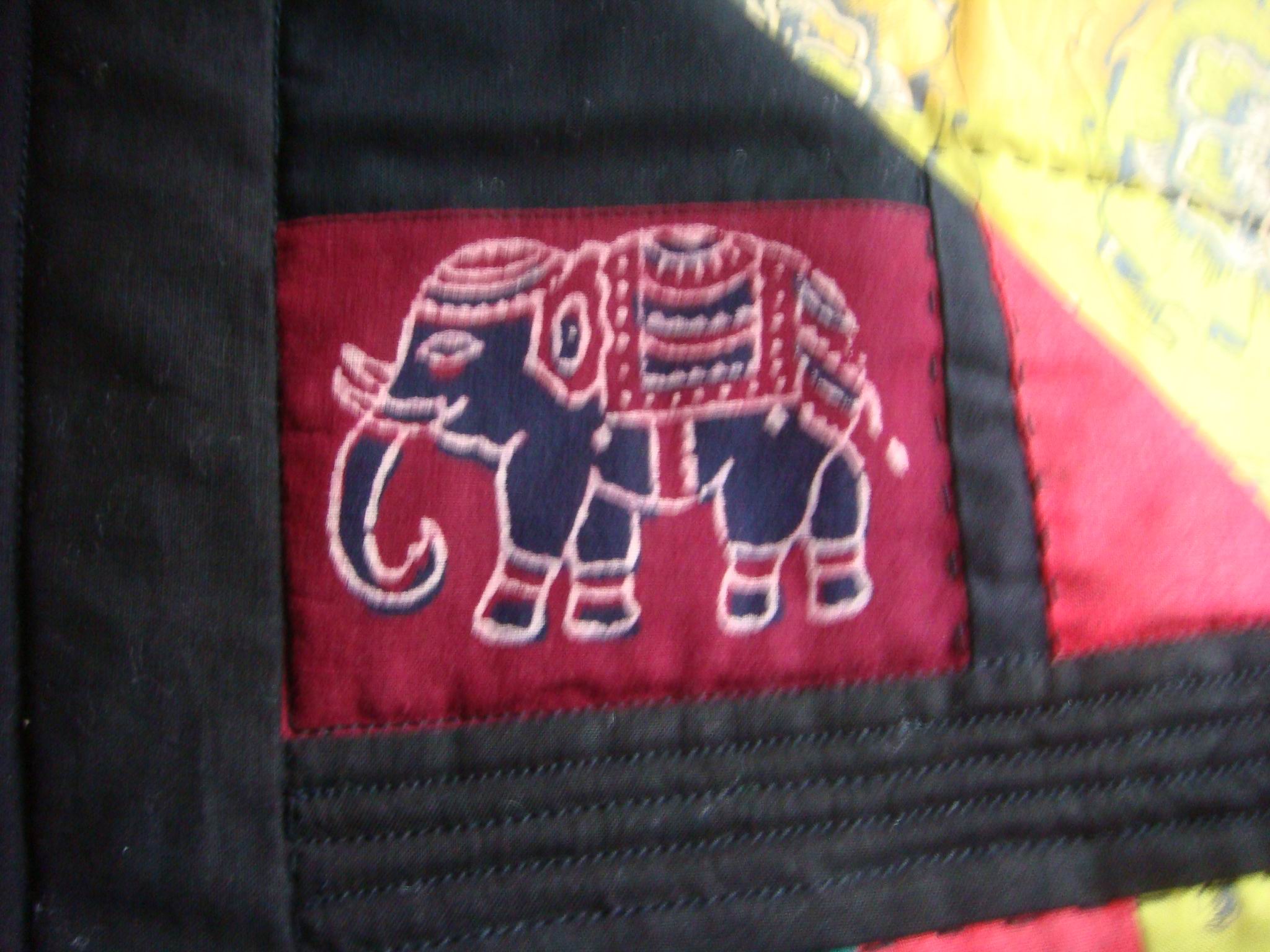 detail slonů